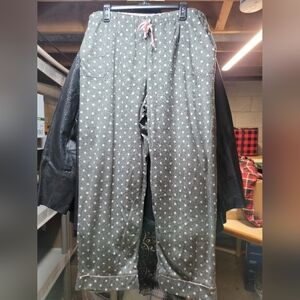 Super cute polka dot pajama pants